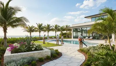 Landscaping services in Miami, FL for residential and commercial outdoor spaces