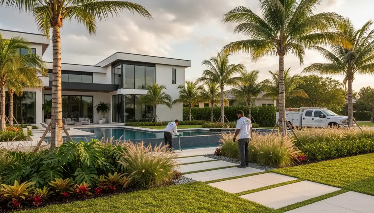 Landscaping services in Miami, FL for residential and commercial outdoor property maintenance