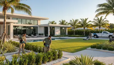 Landscaping services in Miami, FL for residential and commercial outdoor spaces