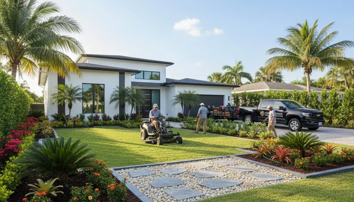 Landscaping services in Miami, FL for residential and commercial outdoor spaces