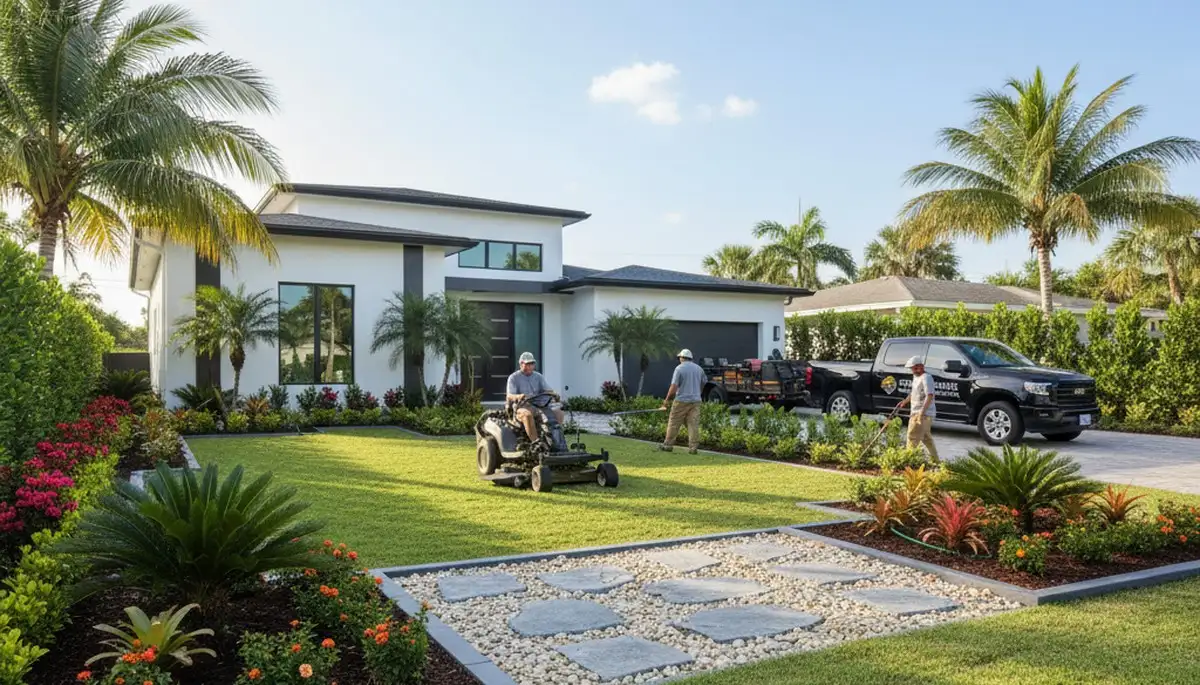 Landscaping services in Miami, FL for residential and commercial outdoor spaces