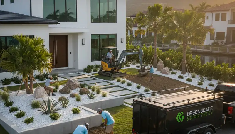 Miami, FL landscaping service for residential and commercial property maintenance