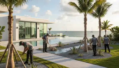 Landscaping services in Miami, FL for residential and commercial properties