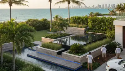 Landscaping services in Miami, FL for residential and commercial properties