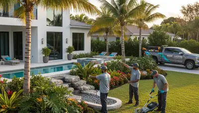 Miami, FL landscaping service for residential and commercial properties