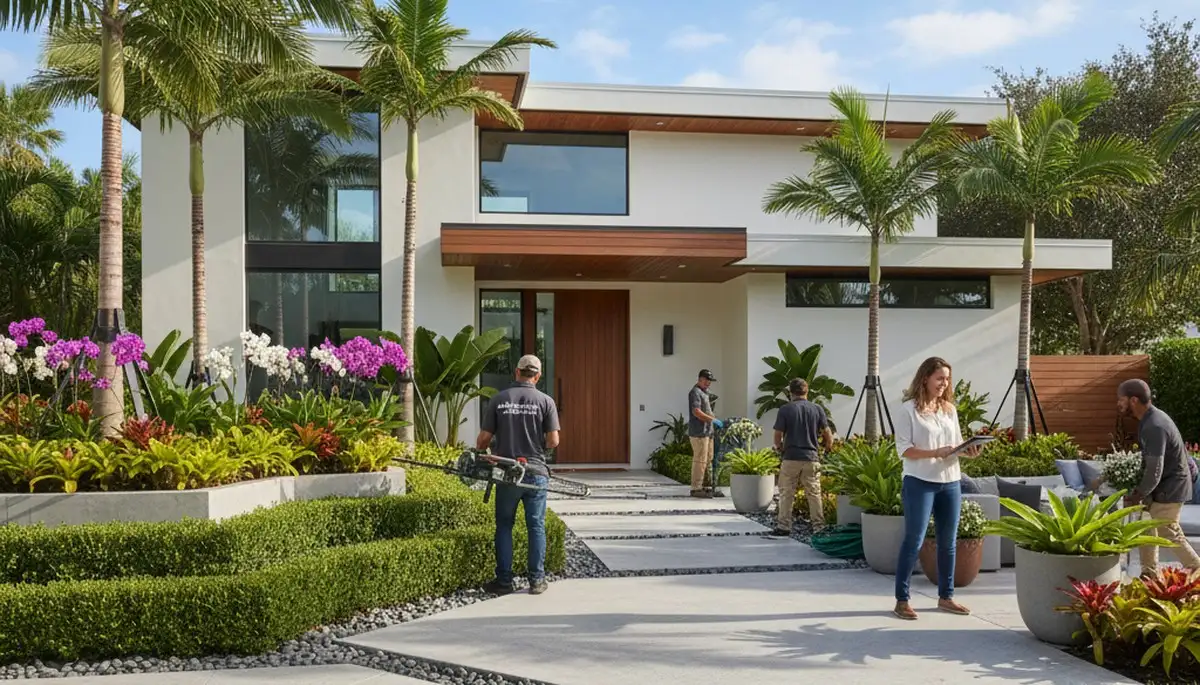 Landscaping services in Miami, FL by Landscaping in Miami for residential and commercial properties