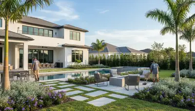 Landscaping services in Miami, FL for residential and commercial properties
