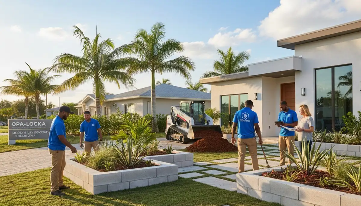 Landscaping services in Miami, FL for residential and commercial properties