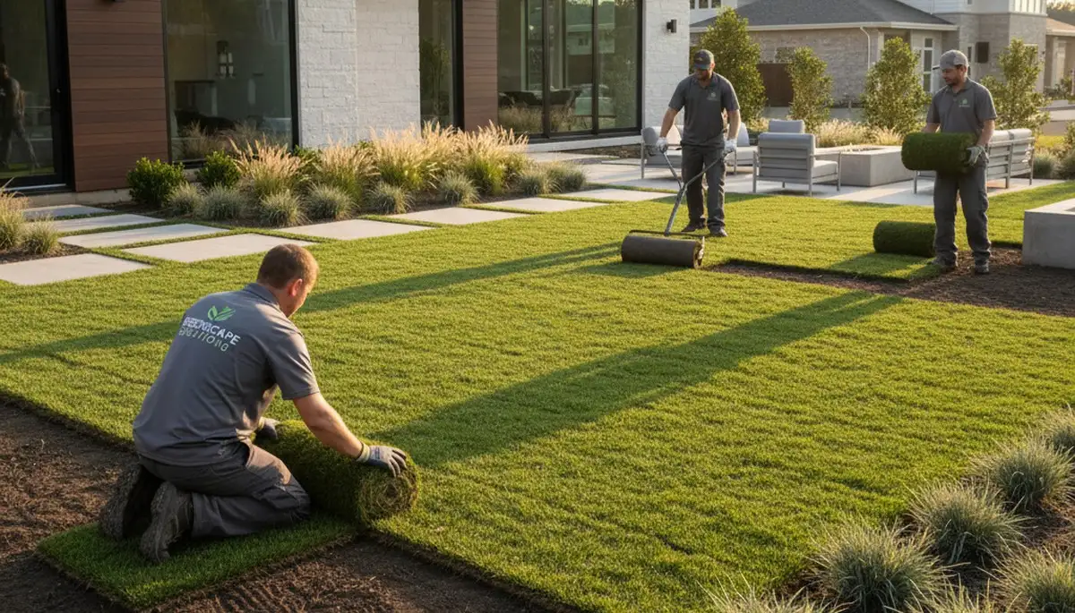 Professional sod installation in Miami, FL for a lush, healthy lawn